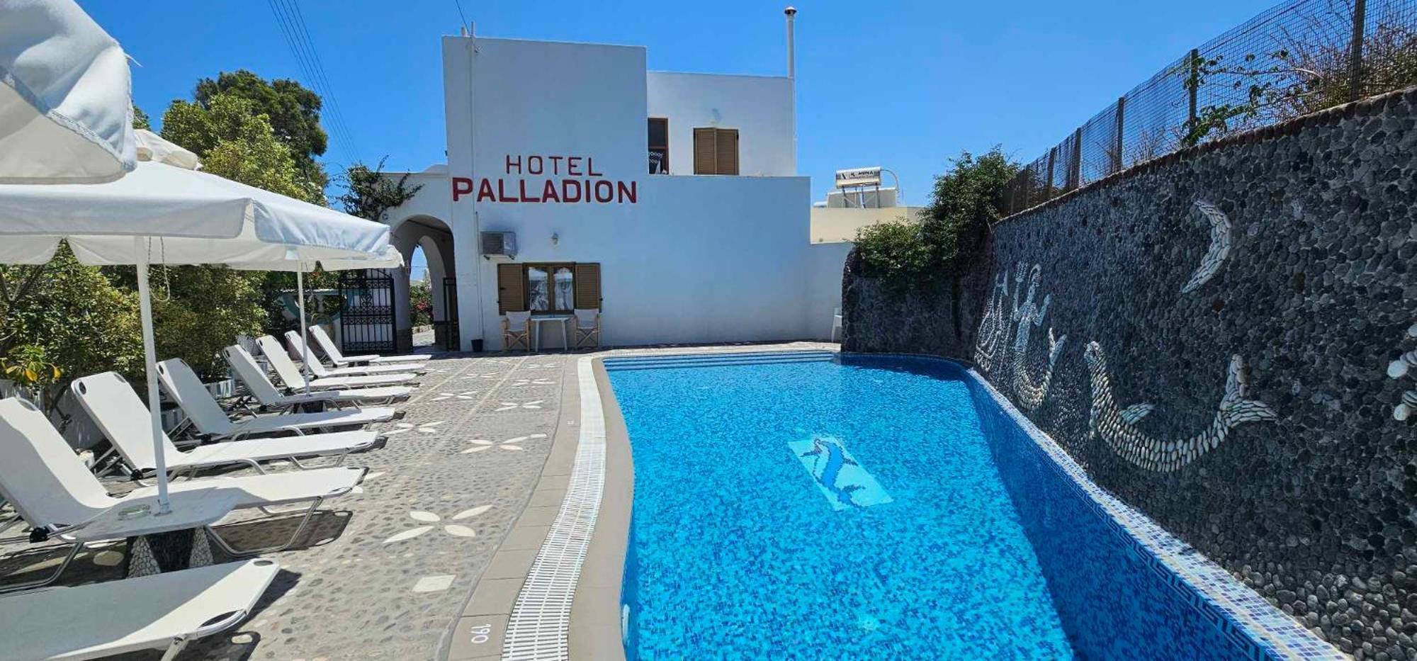 Hotel Palladion Karterados  Dış mekan fotoğraf